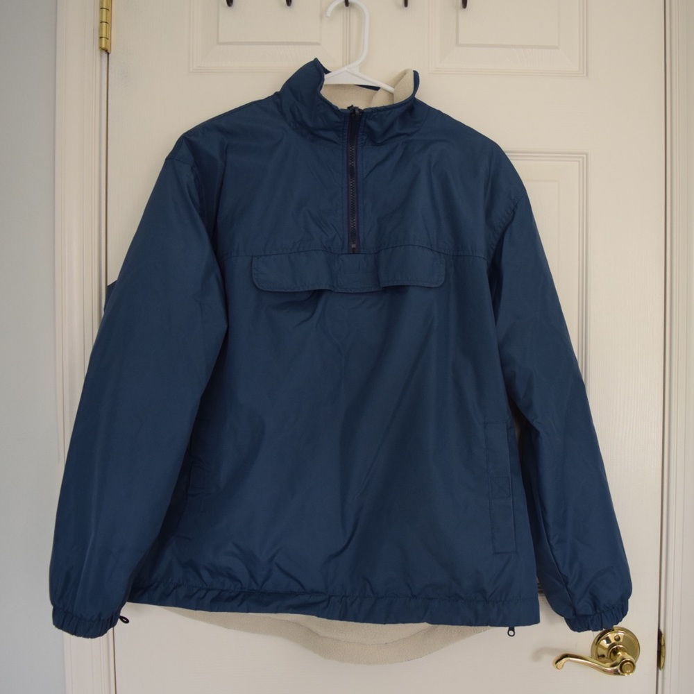 Vintage Old Navy Fleece Lined Windbreaker
